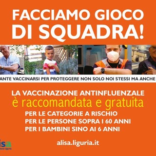 Influenza: al via in Liguria la campagna di vaccinazione. Si parte con le fasce a rischio