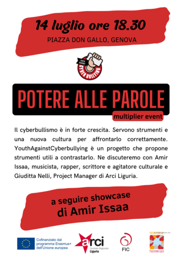 Cyberbullismo, il 14 luglio un dibattito in piazza Don Gallo Cyberbullismo, il 14 luglio un dibattito in piazza Don Gallo