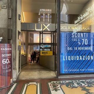 Chiude Lux Giglio Bagnara, via XX Settembre perde un’altra vetrina