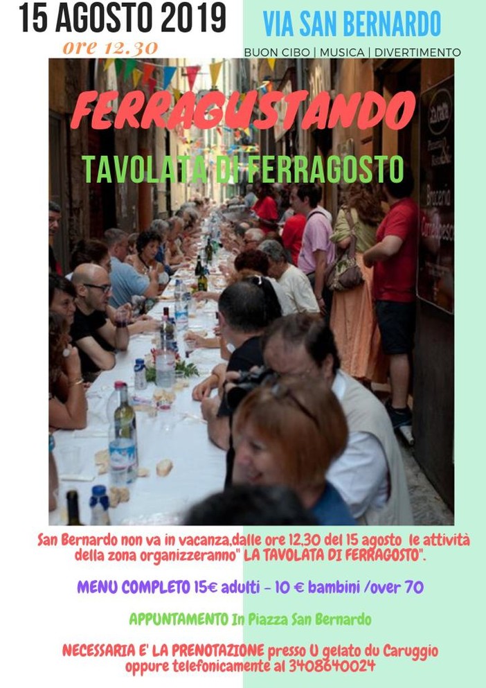 Torna "Ferragustando", il pranzo nei vicoli per far vivere Genova a chi rimane in città