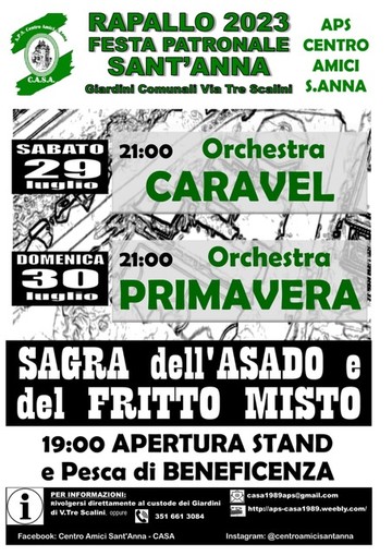 A Rapallo la sagra del fritto misto e dell'asado A Rapallo la sagra del fritto misto e dell'asado