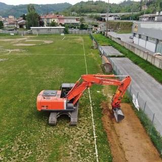Millesimo, al via i lavori di riqualificazione degli impianti sportivi di viale Mameli Millesimo, al via i lavori di riqualificazione degli impianti sportivi di viale Mameli