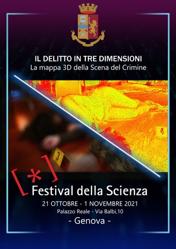 La polizia scientifica al Festival della Scienza di Genova