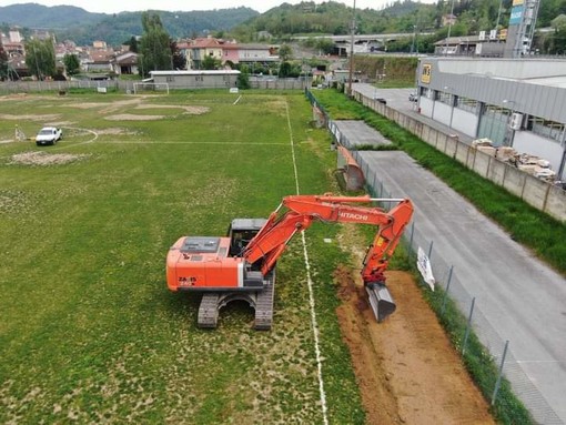 Millesimo, al via i lavori di riqualificazione degli impianti sportivi di viale Mameli Millesimo, al via i lavori di riqualificazione degli impianti sportivi di viale Mameli