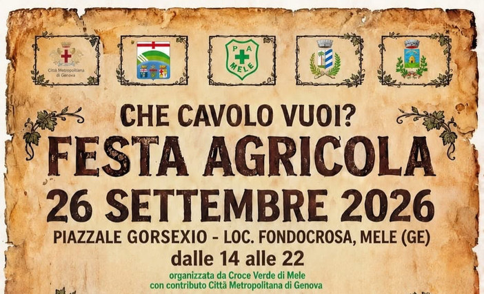 “Che cavolo vuoi?”: a Mele la Festa Agricola celebra alimentazione sana e prodotti del territorio “Che cavolo vuoi?”: a Mele la Festa Agricola celebra alimentazione sana e prodotti del territorio