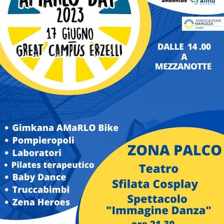 AmarloDay, agli Erzelli il pomeriggio di attività con l’Associazione Maruzza Regione Liguria per scoprire le cure palliative pediatriche