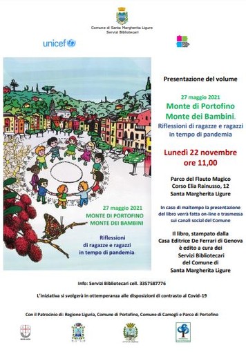 Santa Margherita Ligure, lunedì la consegna del libro nato da frasi ragazzi Caboto con riflessioni sul lockdown