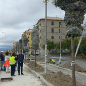 Il parco lineare di lungomare Canepa prossimo a essere completato