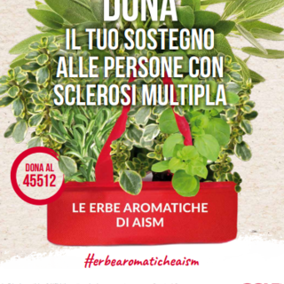 AISM torna nelle piazze con “Le Erbe Aromatiche”: raccolta fondi e sensibilizzazione sulla sclerosi multipla