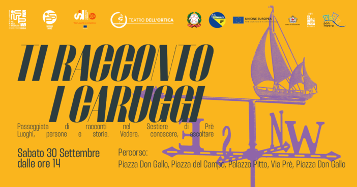Passeggiata d'autore al Sestiere di Pre': sabato l'evento 'Ti racconto i caruggi' Passeggiata d'autore al Sestiere di Pre': sabato l'evento 'Ti racconto i caruggi'