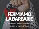 “Fermiamo la barbarie”: la mobilitazione nazionale della Cgil arriva a Genova