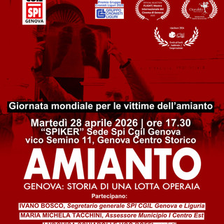 Dalle aule di tribunale alla verità: la CGIL racconta in un docufilm la lotta dei lavoratori genovesi contro l'amianto