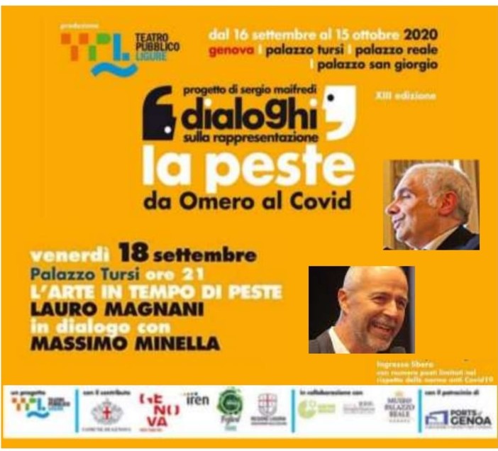 “Arte in tempo di peste”: Teatro Pubblico Ligure a Palazzo Tursi