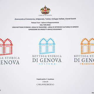 Nuovo logo per le botteghe storiche di Genova: proclamato il vincitore di “Call for ideas”