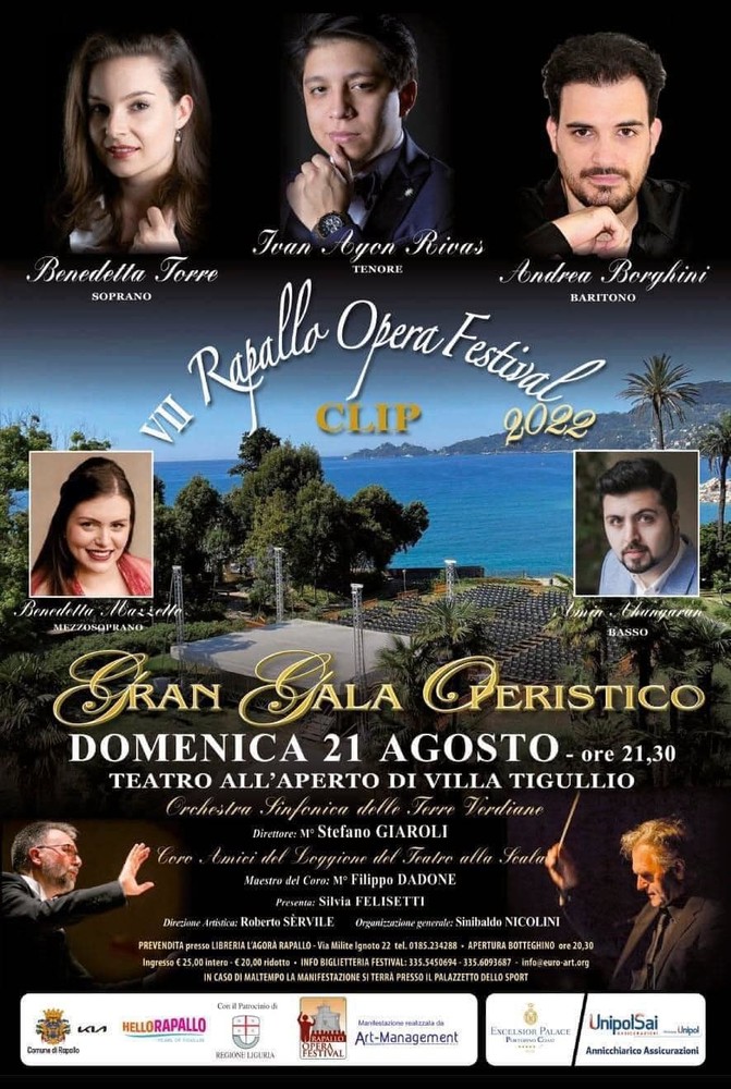 Rapallo Opera Festival, al via la settima edizione