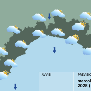 Meteo, calano le temperature su tutta la Liguria. Possibili rovesci nell'arco della giornata Meteo, calano le temperature su tutta la Liguria. Possibili rovesci nell'arco della giornata