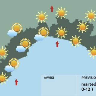 Meteo, dopo la tregua torna il caldo su tutta la Liguria
