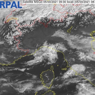 Meteo, previsto vento forte nel weekend: il bollettino diramato da Arpal