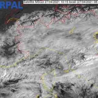 Meteo, tempo instabile con piogge frequenti
