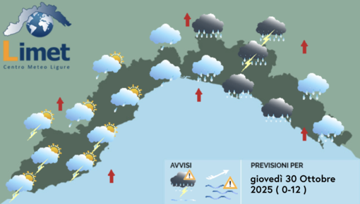 Meteo, piogge e vento sulla Liguria, con rischio allagamenti nel Tigullio e nell’Imperiese Meteo, piogge e vento sulla Liguria, con rischio allagamenti nel Tigullio e nell’Imperiese