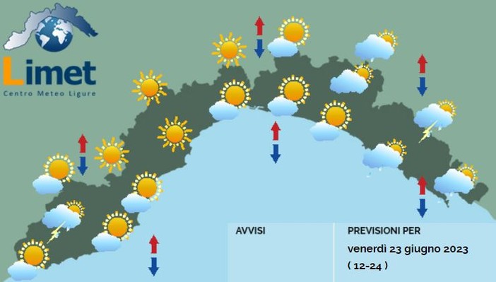 Meteo, nubi basse e possibili temporali sulle valli