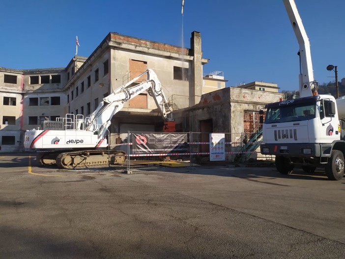 L'area del cantiere L'area del cantiere