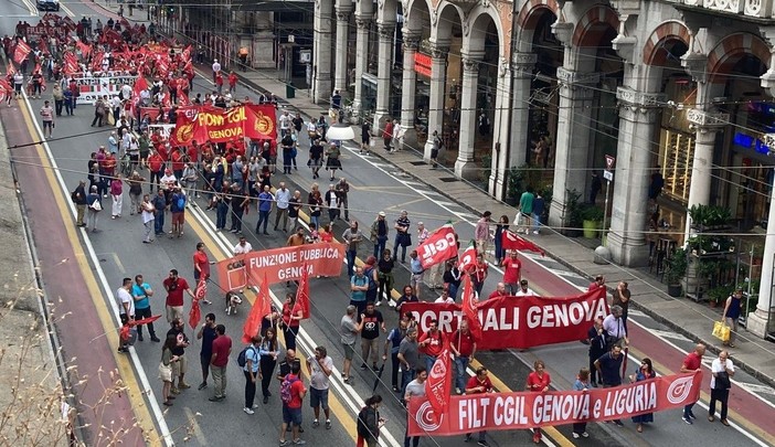 "30 giugno 1960-30 giugno 2023", anche Gad Lerner alla manifestazione di Anpi e Cgil (foto e video)