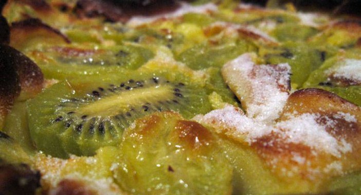 Mercoledì Veg: Clafoutis ai kiwi Mercoledì Veg: Clafoutis ai kiwi