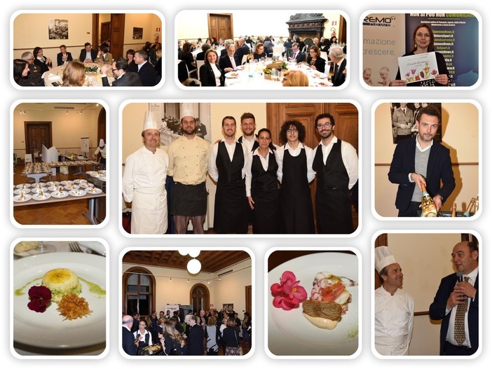Applausi per la cena di Gala ‘Mangiare i Fiori'. Da Sanremo il format del nostro gruppo editoriale pronto ad entrare nei migliori ristoranti italiani Applausi per la cena di Gala ‘Mangiare i Fiori'. Da Sanremo il format del nostro gruppo editoriale pronto ad entrare nei migliori ristoranti italiani