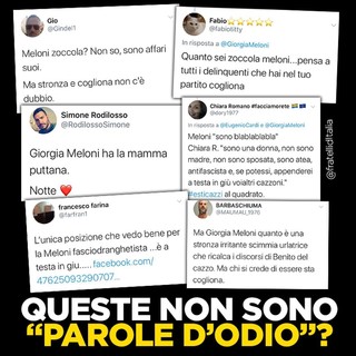 Iacobucci: "Bene l'iniziativa contro l'odio in rete, ci auguriamo intercetti anche insulti e minacce a Giorgi Meloni"