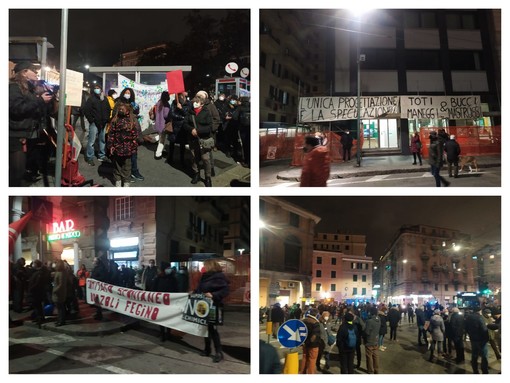 Petrolchimico, 500 in piazza per dire no al trasferimento a Sampierdarena (FOTO e VIDEO) Petrolchimico, 500 in piazza per dire no al trasferimento a Sampierdarena (FOTO e VIDEO)