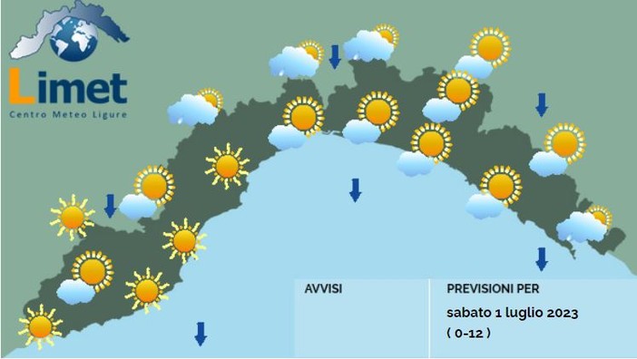Meteo, la perturbazione è alle spalle, nel pomeriggio qualche temporale sull'Appennino orientale