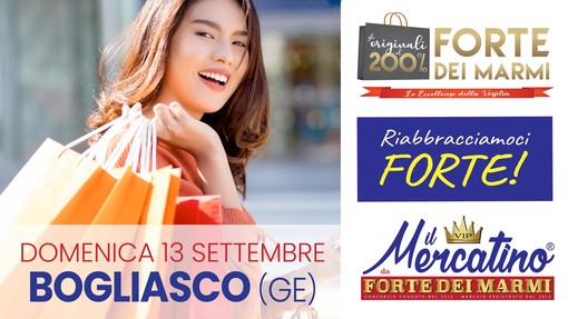Bogliasco: il mercatino da Forte dei marmi torna nella riviera genovese