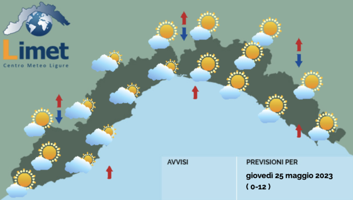Meteo, giornata ancora instabile e nel pomeriggio non si escludono temporali