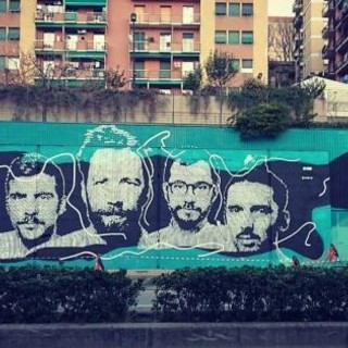 Genova regala e dedica un murale agli Ex-Otago a Marassi dove la band è nata e cresciuta