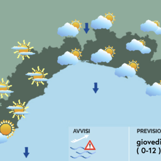Meteo, giornata di schiarite sulla Liguria. Peggioramento in arrivo da venerdì