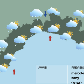 Meteo, nubi sparse su tutta la regione. Possibili temporali in serata Meteo, nubi sparse su tutta la regione. Possibili temporali in serata