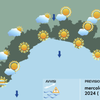 Meteo, torna il sole sulla Liguria con temperature massime in aumento Meteo, torna il sole sulla Liguria con temperature massime in aumento