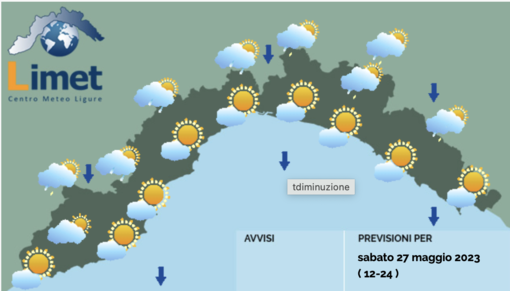 Meteo, cielo sereno al mattino, qualche temporale nelle zone interne nel pomeriggio Meteo, cielo sereno al mattino, qualche temporale nelle zone interne nel pomeriggio