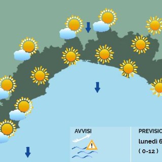 Meteo, la settimana si avvia con vento e temperature basse, neve fino a 400 metri Meteo, la settimana si avvia con vento e temperature basse, neve fino a 400 metri