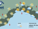 Meteo, venti forti e mari agitati: variabilità in Liguria fino a lunedì