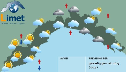 Meteo, al mattino nuvole su gran parte della regione, possibili piogge nel settore centrale Meteo, al mattino nuvole su gran parte della regione, possibili piogge nel settore centrale