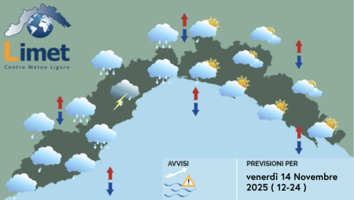Meteo, maltempo in arrivo sulla Liguria: weekend a rischio pioggia e temporali