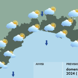 Meteo, nuvolosità in aumento con possibili piovaschi in serata sul ponente Meteo, nuvolosità in aumento con possibili piovaschi in serata sul ponente