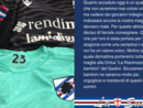 Sampdoria, le maglie da allenamento ‘requisite’ dai tifosi sono state donate all'Associazione "La Rianimazione dei Bambini" Onlus