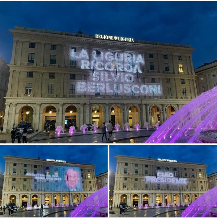 La Regione ricorda Berlusconi ma sui social parte il bombing "Non in mio nome" La Regione ricorda Berlusconi ma sui social parte il bombing "Non in mio nome"