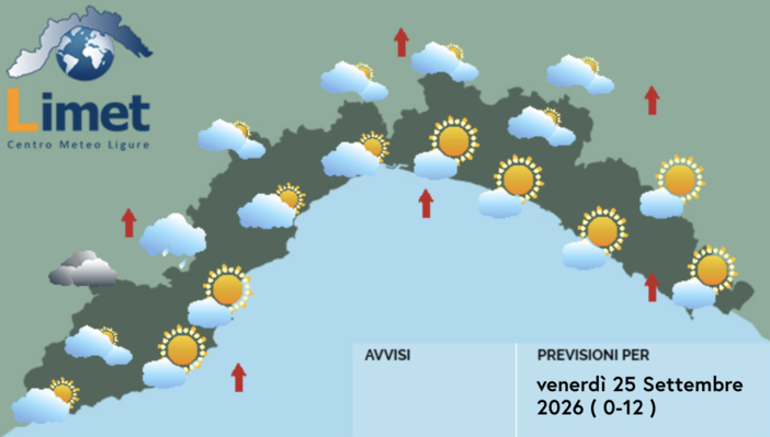 Meteo, qualche possibile piovasco sulle Alpi Meteo, qualche possibile piovasco sulle Alpi