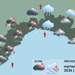 Meteo, piogge e temporali autorigeneranti: allerta arancione su gran parte della Liguria