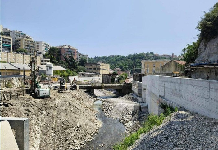 Completati i lavori sul Rio Chiappeto e sul Torrente Sturla: collaudata l'opera di messa in sicurezza idrogeologica Completati i lavori sul Rio Chiappeto e sul Torrente Sturla: collaudata l'opera di messa in sicurezza idrogeologica
