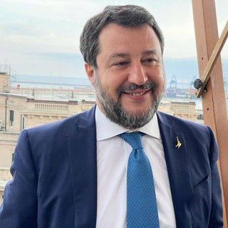 Elezioni comunali, Salvini a Genova chiude all'ingresso di Italia Viva nel centrodestra: &quot;Qui siamo riusciti a convincere pezzi di sinistra&quot; (Video)